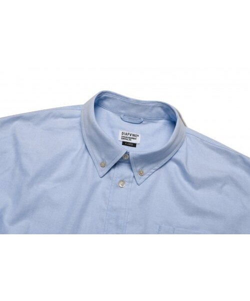 DIAFVINE（ディアフバイン）の「DV22STP.667 WASHED OXFORD COMFORT FIT -Sky Blue-（シャツ/ブラウス・メンズ・その他・X-LARGE/LARGE）」の5枚目の写真
