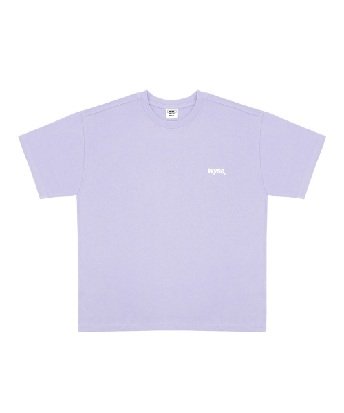 WYSE(ワイズ)の「エッセンシャルロゴTシャツ(ライトパープル)(Tシャツ/カットソー・レディース・その他・LARGE/MEDIUM)」の1枚目の写真