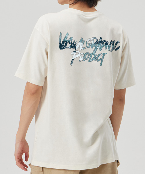 BY.L（バイエル）の「マルチペイズリーグラフィティロゴ半袖Tシャツクリーム（Tシャツ/カットソー・メンズ・その他・MEDIUM/LARGE/X-LARGE）」の2枚目の写真