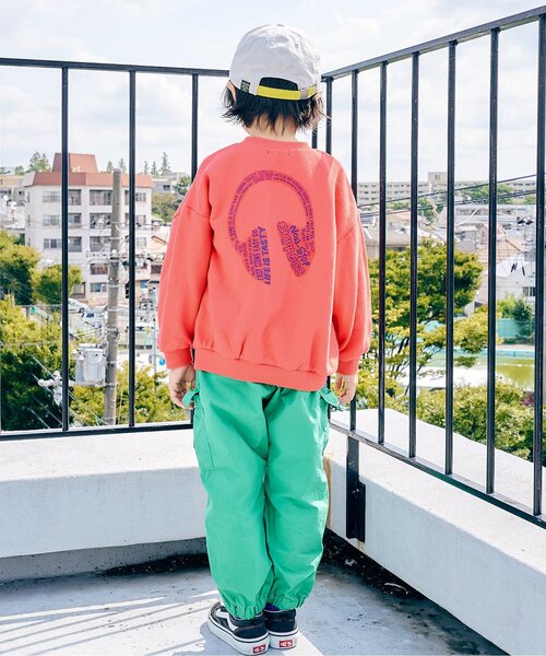 F.O.KIDS（エフオーキッズ）の「カラフルロゴトレーナー_ジュニア対応（スウェット・キッズ・オフホワイト/ライム/ピンク/イエロー/パープル・140/130/120/110/100/90/80）」の13枚目の写真