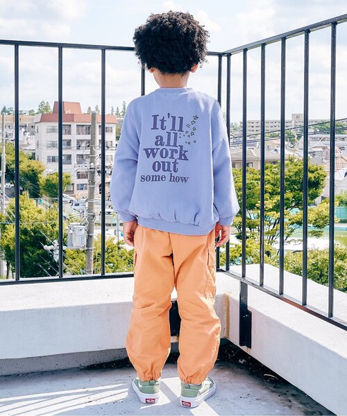 F.O.KIDS（エフオーキッズ）の「カラフルロゴトレーナー_ジュニア対応（スウェット・キッズ・オフホワイト/ライム/ピンク/イエロー/パープル・140/130/120/110/100/90/80）」の17枚目の写真