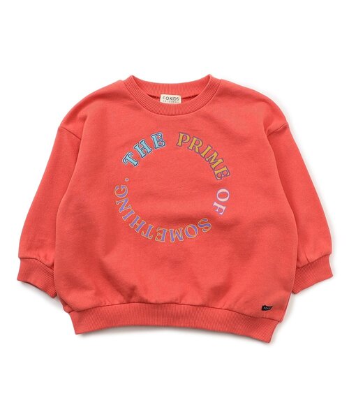 F.O.KIDS（エフオーキッズ）の「カラフルロゴトレーナー_ジュニア対応（スウェット・キッズ・オフホワイト/ライム/ピンク/イエロー/パープル・140/130/120/110/100/90/80）」の10枚目の写真