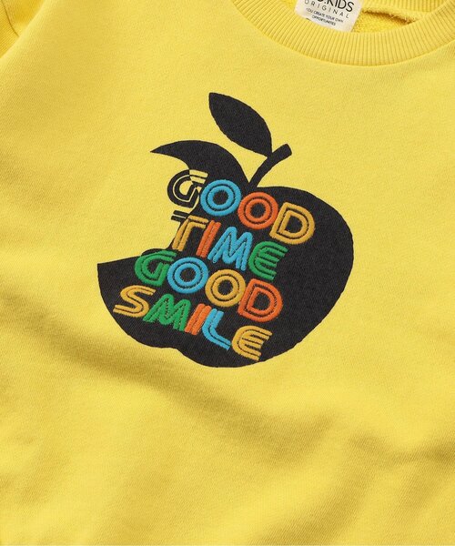 F.O.KIDS（エフオーキッズ）の「カラフルロゴトレーナー_ジュニア対応（スウェット・キッズ・オフホワイト/ライム/ピンク/イエロー/パープル・140/130/120/110/100/90/80）」の21枚目の写真