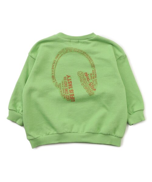 F.O.KIDS（エフオーキッズ）の「カラフルロゴトレーナー_ジュニア対応（スウェット・キッズ・オフホワイト/ライム/ピンク/イエロー/パープル・140/130/120/110/100/90/80）」の20枚目の写真