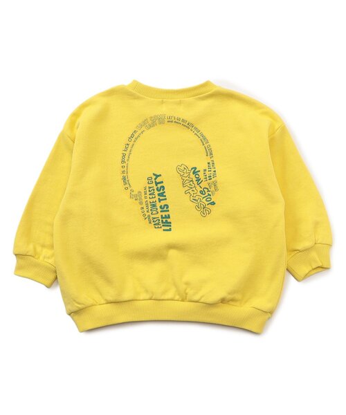 F.O.KIDS（エフオーキッズ）の「カラフルロゴトレーナー_ジュニア対応（スウェット・キッズ・オフホワイト/ライム/ピンク/イエロー/パープル・140/130/120/110/100/90/80）」の7枚目の写真