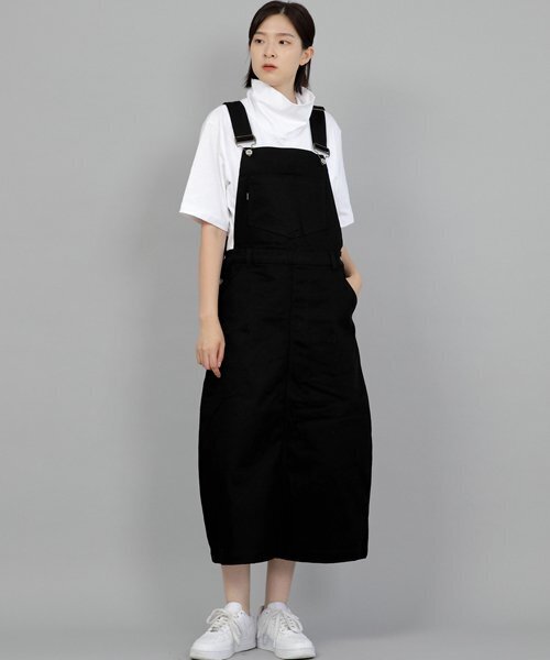 SAINTCREW(セントクルー)の「ワイドドームオーバーロールスカート WDS-611 ブラック(ワンピース・レディース・その他・MEDIUM/LARGE/X-LARGE)」の1枚目の写真