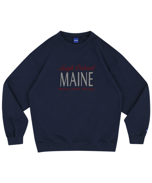 MAINE SWEATSHIRTS 02 (NAVY)