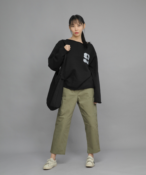 SAINTCREW（セントクルー）の「ペンタゴンポケット ビッグサイズ クロスバッグ PPC-115 ブラック（メッセンジャーバッグ・メンズ・その他・フリー）」の7枚目の写真