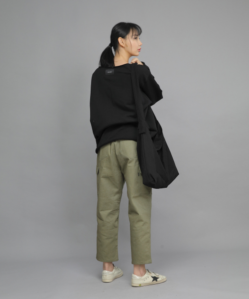 SAINTCREW（セントクルー）の「ペンタゴンポケット ビッグサイズ クロスバッグ PPC-115 ブラック（メッセンジャーバッグ・メンズ・その他・フリー）」の9枚目の写真