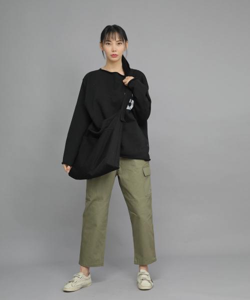 SAINTCREW（セントクルー）の「ペンタゴンポケット ビッグサイズ クロスバッグ PPC-115 ブラック（メッセンジャーバッグ・メンズ・その他・フリー）」の10枚目の写真
