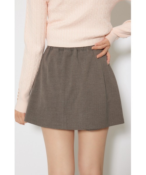 rienda(リエンダ)の「【POLO BCS】ポケットディティールスコートショートパンツ 秋服 冬服(スラックス・レディース・グレー/ネイビー・SMALL/MEDIUM)」の7枚目の写真