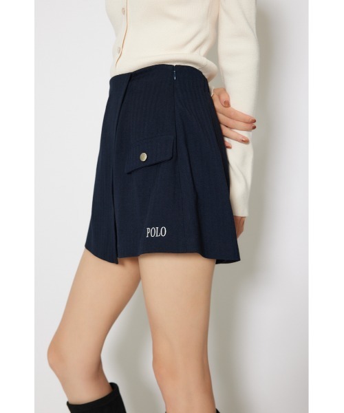 rienda(リエンダ)の「【POLO BCS】ポケットディティールスコートショートパンツ 秋服 冬服(スラックス・レディース・グレー/ネイビー・SMALL/MEDIUM)」の22枚目の写真