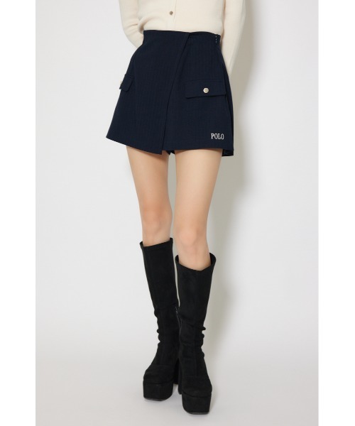 rienda(リエンダ)の「【POLO BCS】ポケットディティールスコートショートパンツ 秋服 冬服(スラックス・レディース・グレー/ネイビー・SMALL/MEDIUM)」の17枚目の写真
