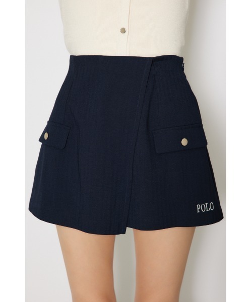 rienda(リエンダ)の「【POLO BCS】ポケットディティールスコートショートパンツ 秋服 冬服(スラックス・レディース・グレー/ネイビー・SMALL/MEDIUM)」の16枚目の写真