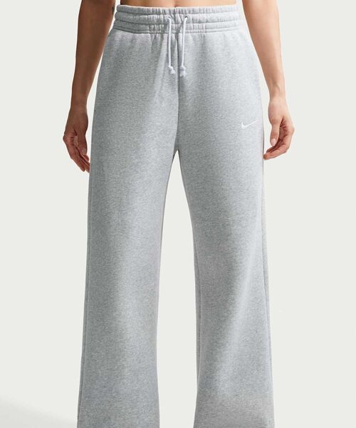 NIKE(ナイキ)の「ナイキ スポーツウェア フェニックス フリース ウィメンズ ハイウエスト ワイドレッグ パンツ / Nike Sportswear Phoenix Fleece Women's High-Waisted Wide-Leg Pants IH1012-043 Pure Platinum(スウェットパンツ・レディース・プラチナム・S/XL/M/L/XS)」の11枚目の写真
