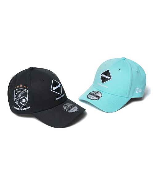 F.C.Real Bristol（エフシーレアルブリストル）の「NEW ERA CHAMPIONS 9FORTY CAP（キャップ・メンズ・ブラック/ライトブルー・FREE）」の5枚目の写真