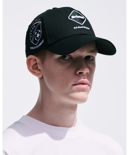 F.C.Real Bristol（エフシーレアルブリストル）の「NEW ERA CHAMPIONS 9FORTY CAP（キャップ・メンズ・ブラック/ライトブルー・FREE）」の3枚目の写真