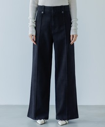 SENEE | high waist pintuck flare pants(ハイウエストピンタックフレアパンツ)(デニムパンツ)
