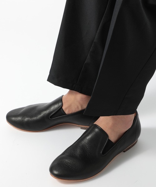 ARCOLLETTA PADRONE(アルコレッタ パドローネ)の「【ARCOLLETTA PADRONE】別注レザースリッポン AB8185-2215-16A(スリッポン・メンズ・ブラウン/ブラック・42/41/40)」の3枚目の写真