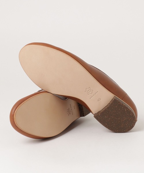 ARCOLLETTA PADRONE(アルコレッタ パドローネ)の「【ARCOLLETTA PADRONE】別注レザースリッポン AB8185-2215-16A(スリッポン・メンズ・ブラウン/ブラック・42/41/40)」の9枚目の写真