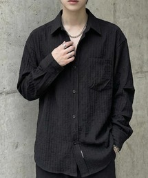 BENUSTA（ベヌスタ）の「A'GEM/9 × .kom 『BENUSTA /ベヌスタ』ワッシャーライトテクスチャーシャツ（シャツ/ブラウス）」