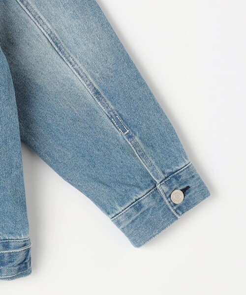 Grand PARK（グランドパーク）の「【BROOKLYN OVERALL】ノーカラーデニムジャケット（デニムジャケット・レディース・ネイビー/その他2/ブルー・FREE）」の13枚目の写真