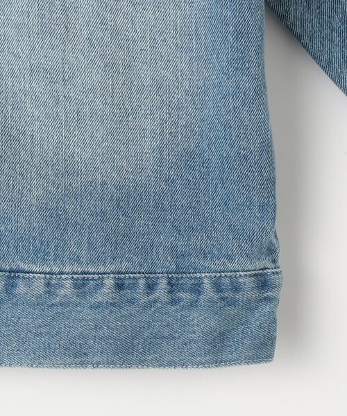 Grand PARK（グランドパーク）の「【BROOKLYN OVERALL】ノーカラーデニムジャケット（デニムジャケット・レディース・ネイビー/その他2/ブルー・FREE）」の14枚目の写真