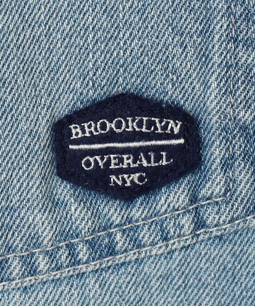 Grand PARK（グランドパーク）の「【BROOKLYN OVERALL】ノーカラーデニムジャケット（デニムジャケット・レディース・ネイビー/その他2/ブルー・FREE）」の17枚目の写真