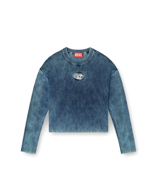 DIESEL（ディーゼル）の「ウィメンズ プルオーバーニット M-ANCHOREX（ニット/セーター・レディース・ネイビー・SMALL/LARGE/X-SMALL/MEDIUM）」の6枚目の写真