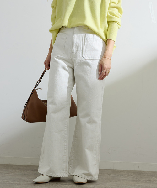 IENA（イエナ）の「《追加》ポケットデニム（デニムパンツ・レディース・ホワイト・40/38/36/34）」の14枚目の写真