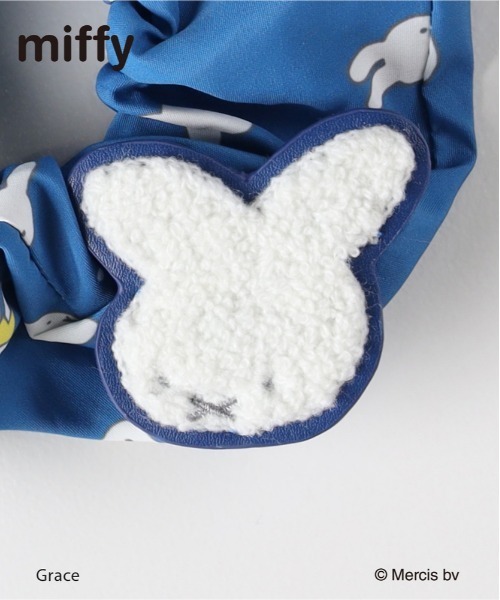 Right-on（ライトオン）の「Other(ソノタ)【レディース】「miffy」 ミッフィーシュシュ（70周年限定デザイン）（その他・レディース・ブルー・ONE SIZE）」の3枚目の写真