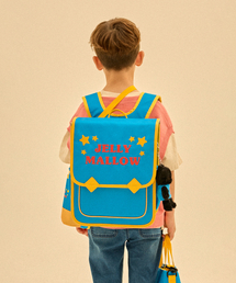 JELLY MALLOW（ゼリーメロ）の「ジェリースタースクールバックパック_ブルー（バックパック/リュック）」