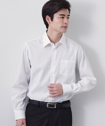 THE SHOP TK  | 【ビジネス/セレモニー】ドレスドビー長袖シャツ(ビジネスシャツ)