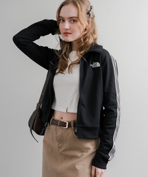 THE NORTH FACE（ザノースフェイス）の「日本未展開モデル WHITE LABEL THE NORTH FACE W'S TNF TRACK JACKET 袖ラインショート丈トラックジャケット ジップパーカー（ジャージ）」