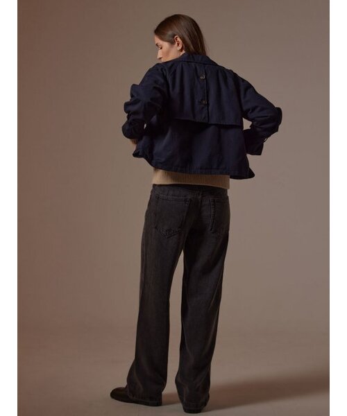 AYIHOLIC CASHMERE(アイホリックカシミア)の「クロップダブルトレンチジャケット(その他アウター・レディース・その他・FREE)」の6枚目の写真