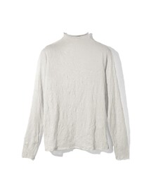 MIDIUMISOLID for Ladies シアーハイネックインナー