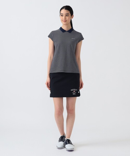 BEAMS GOLF(ビームスゴルフ)の「PURPLE LABEL / ブルックリン ストレッチ スリットスカート(スカート・レディース・レッド/ネイビー・SMALL/MEDIUM/LARGE)」の6枚目の写真