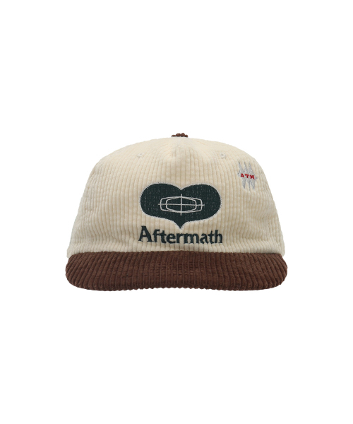 ATM LOVE CORDUROY BALL CAP CREAM（キャップ）｜AFTERMATH（アフター