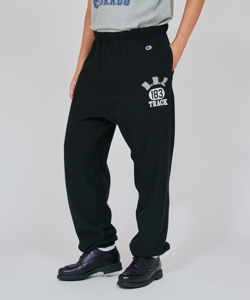 Champion(チャンピオン)の「【Champion/チャンピオン】メンズ リバースウィーブ(R) スウェットパンツ(スウェットパンツ・メンズ・オートミール/ネイビー/グレー/ダークブラック・X-LARGE/LARGE/MEDIUM)」の2枚目の写真
