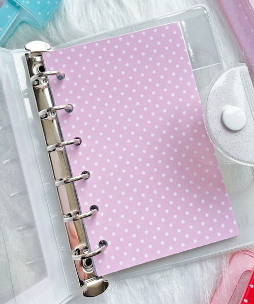 ≪MERING/メリング≫6穴シール帳対応♪10枚入りシール台紙/リフィル/6