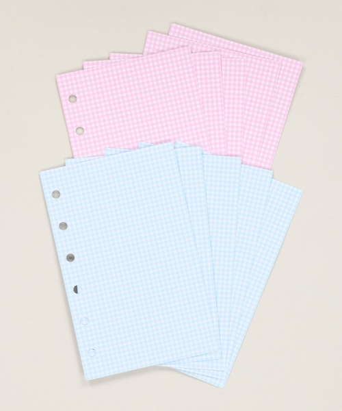 ≪MERING/メリング≫6穴シール帳対応♪10枚入りシール台紙/リフィル/6