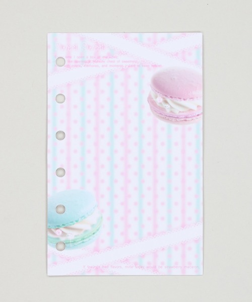 ≪MERING/メリング≫6穴シール帳対応♪10枚入りシール台紙/リフィル/6