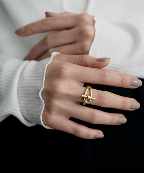 シルバー マンテルモチーフリング GP（リング）｜COCOSHNIK（ココシュ