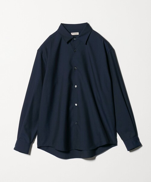 BEAUTY&YOUTH UNITED ARROWS（ビューティーアンドユースユナイテッドアローズ）の「尾州 TW シャンブレー レギュラー シャツ GRANDE TAPERD型 ウォッシャブル MADE IN JAPAN（シャツ/ブラウス・メンズ・ネイビー/グレー系・L/M/S/XL）」の11枚目の写真