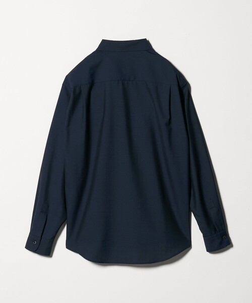 BEAUTY&YOUTH UNITED ARROWS（ビューティーアンドユースユナイテッドアローズ）の「尾州 TW シャンブレー レギュラー シャツ GRANDE TAPERD型 ウォッシャブル MADE IN JAPAN（シャツ/ブラウス・メンズ・ネイビー/グレー系・L/M/S/XL）」の12枚目の写真