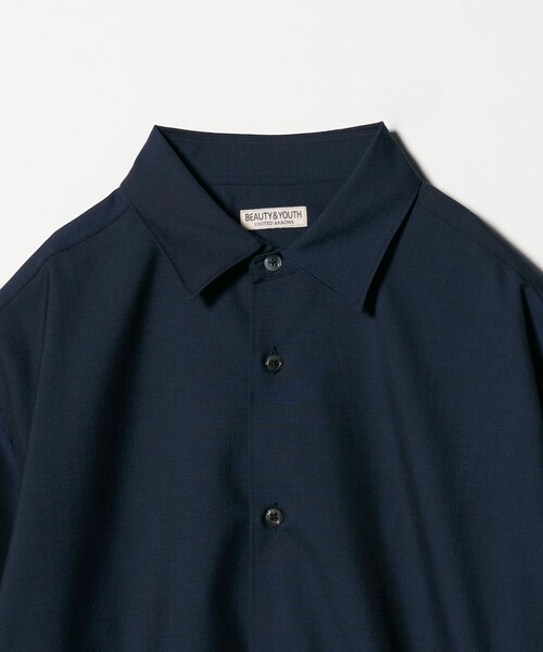 BEAUTY&YOUTH UNITED ARROWS（ビューティーアンドユースユナイテッドアローズ）の「尾州 TW シャンブレー レギュラー シャツ GRANDE TAPERD型 ウォッシャブル MADE IN JAPAN（シャツ/ブラウス・メンズ・ネイビー/グレー系・L/M/S/XL）」の13枚目の写真