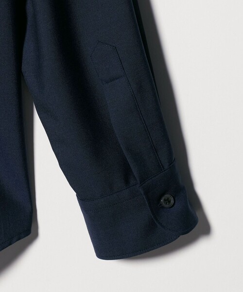 BEAUTY&YOUTH UNITED ARROWS（ビューティーアンドユースユナイテッドアローズ）の「尾州 TW シャンブレー レギュラー シャツ GRANDE TAPERD型 ウォッシャブル MADE IN JAPAN（シャツ/ブラウス・メンズ・ネイビー/グレー系・L/M/S/XL）」の14枚目の写真