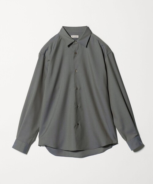 BEAUTY&YOUTH UNITED ARROWS（ビューティーアンドユースユナイテッドアローズ）の「尾州 TW シャンブレー レギュラー シャツ GRANDE TAPERD型 ウォッシャブル MADE IN JAPAN（シャツ/ブラウス・メンズ・ネイビー/グレー系・L/M/S/XL）」の17枚目の写真