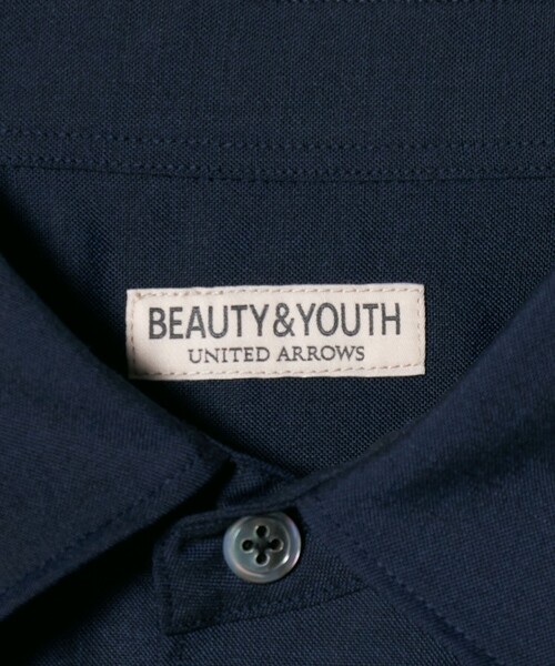 BEAUTY&YOUTH UNITED ARROWS（ビューティーアンドユースユナイテッドアローズ）の「尾州 TW シャンブレー レギュラー シャツ GRANDE TAPERD型 ウォッシャブル MADE IN JAPAN（シャツ/ブラウス・メンズ・ネイビー/グレー系・L/M/S/XL）」の21枚目の写真