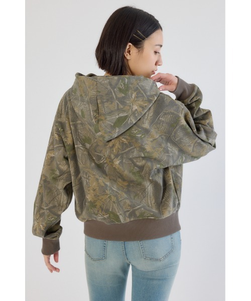 RODEO CROWNS WIDE BOWL（ロデオクラウンズワイドボウル）の「SHARE PATTERN W ジップパーカー（パーカー・レディース・ベージュ系その他/グレー系その他/ブラウン系その他・LARGE/MEDIUM）」の16枚目の写真